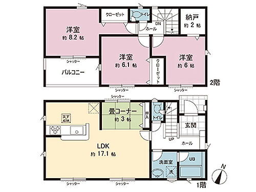 東京都青梅市藤橋2丁目 小作駅 新築一戸建て 物件詳細