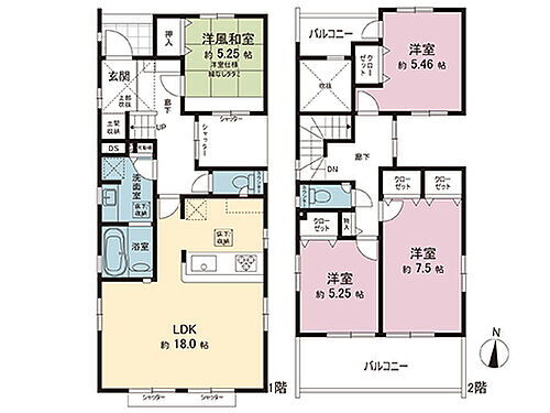 栃木県宇都宮市戸祭１丁目 4098万円 4LDK