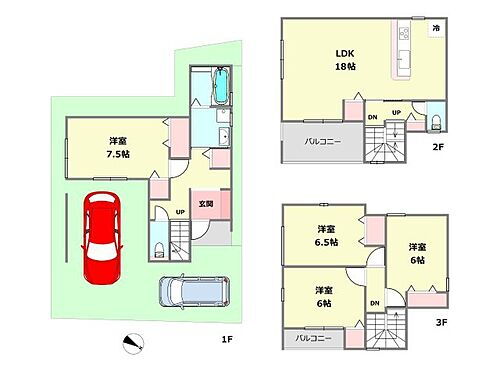 尼崎市浜田町４丁目新築一戸建て