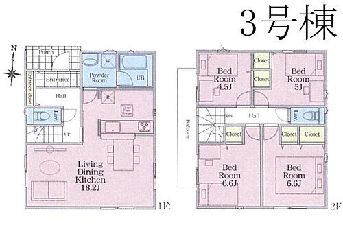 神奈川県相模原市南区磯部 3030万円 4LDK