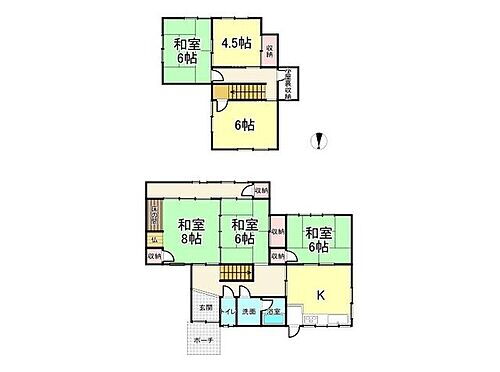 富山県射水市二口 280万円 6DK