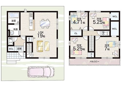 京都府京都市伏見区越前町 4395万円 4LDK