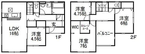 滋賀県東近江市長勝寺町 能登川駅 新築一戸建て 物件詳細