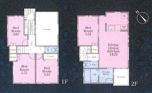 神奈川県横浜市保土ケ谷区釜台町 4580万円 4LDK