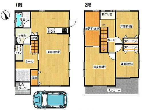 滋賀県草津市追分南２丁目 2490万円