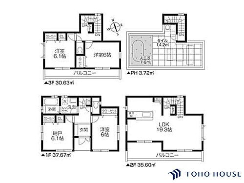 埼玉県川口市鳩ヶ谷本町３丁目 4180万円 3SLDK