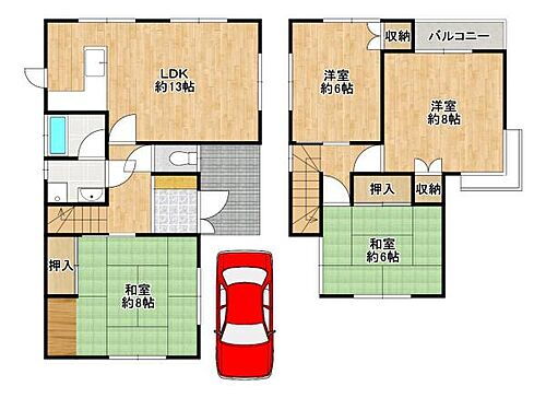 大阪府藤井寺市梅が園町 1480万円