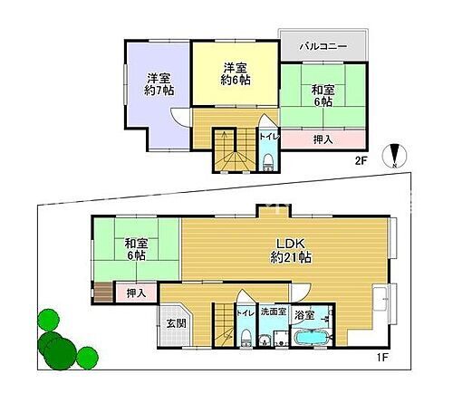大阪府枚方市茄子作１丁目 1380万円