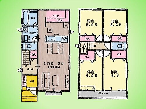 神奈川県川崎市宮前区菅生５丁目 5390万円 4LDK