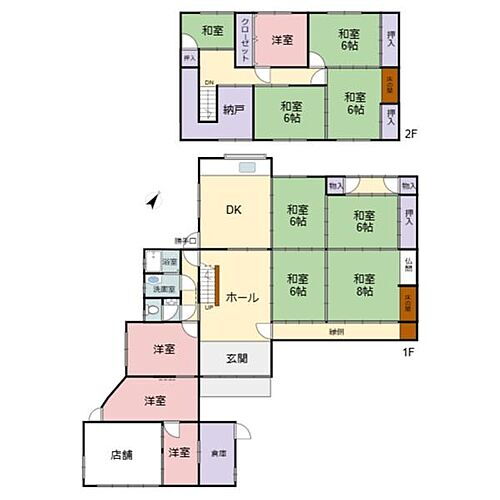 滋賀県愛知郡愛荘町山川原 稲枝駅 中古住宅 物件詳細