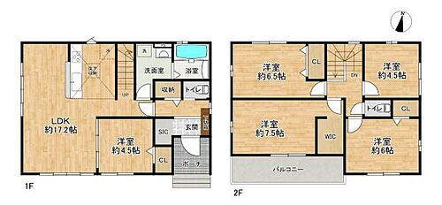 兵庫県加古川市西神吉町岸 2580万円 5LDK