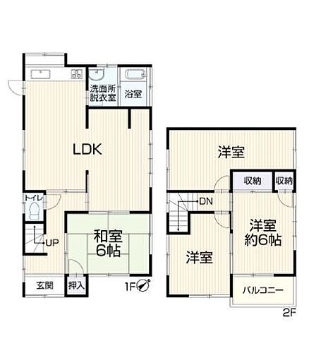 豊川市篠束町　中古住宅 4LDK、2階建て！