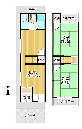 大阪府大東市新田西町 720万円