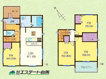 武蔵村山市三ツ藤２丁目　中古戸建 オーナー様拘りの間取りです。 予約制で内覧も出来ますので、お気軽にお問合せ下さい。