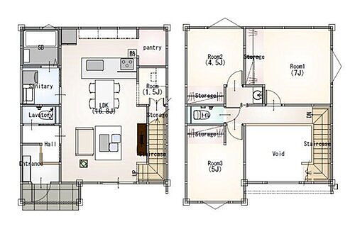 静岡県静岡市駿河区みずほ２丁目 4855万円 3SLDK