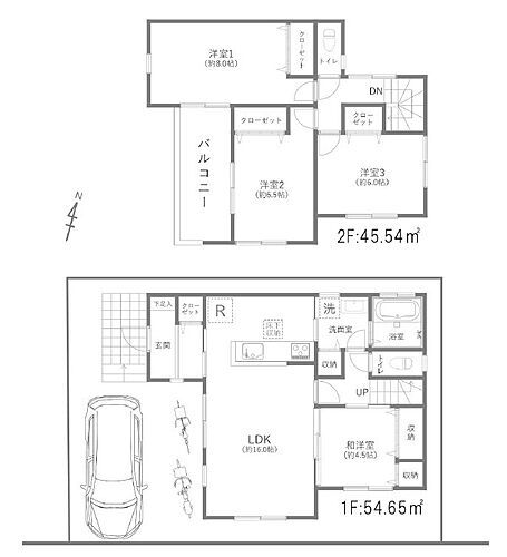 埼玉県越谷市大字弥十郎 中古住宅