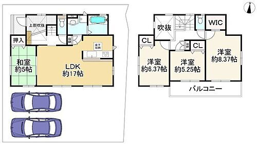 大阪府枚方市東牧野町 3790万円 4LDK