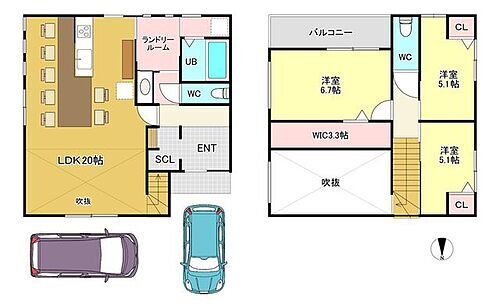 滋賀県大津市二本松 4198万円 3LDK