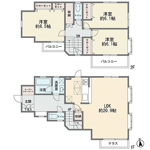 神奈川県川崎市多摩区栗谷２丁目 4390万円