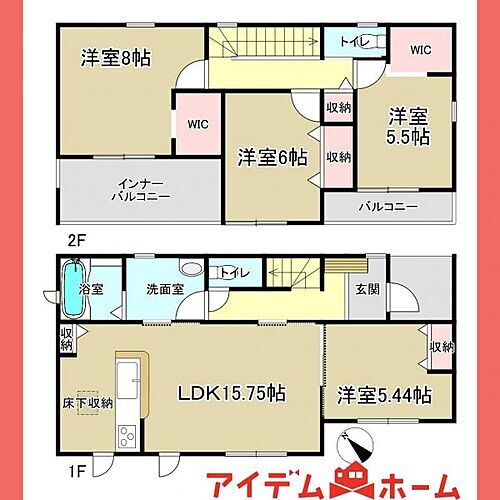 愛知県江南市飛高町門野 2980万円 4LDK