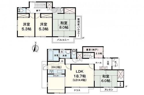 埼玉県所沢市小手指南６丁目 3080万円 4LDK