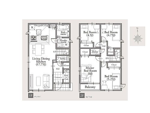 東京都西東京市東町５丁目 5398万円 4LDK