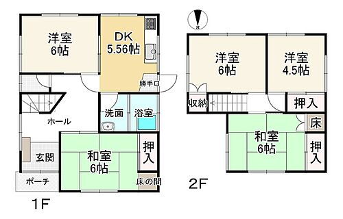 奈良県奈良市五条西1丁目 西ノ京駅 中古住宅 物件詳細