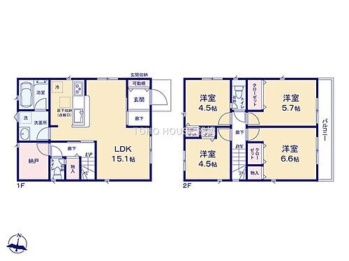 千葉県市川市宮久保3丁目 本八幡駅 新築一戸建て 物件詳細