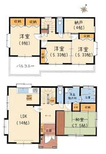 埼玉県桶川市下日出谷西２丁目 2650万円 4SLDK