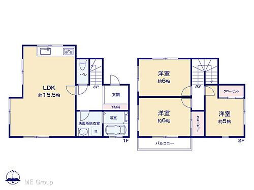 埼玉県北葛飾郡松伏町大字松伏 中古住宅