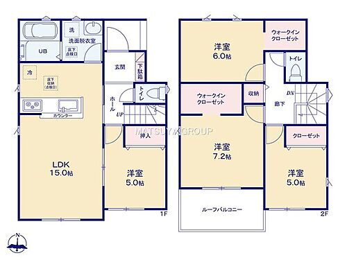 リナージュ豊橋市瓜郷町２３－１期　１号棟 4LDK