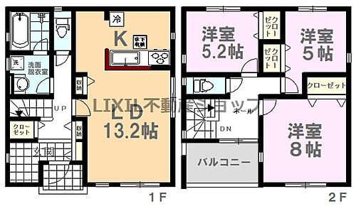 栃木県小山市大字神鳥谷 2190万円 3LDK