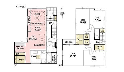 埼玉県さいたま市中央区新中里2丁目 南与野駅 新築一戸建て 物件詳細