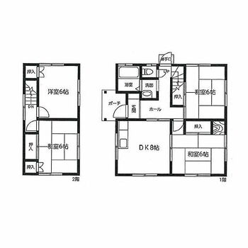 加古川市山手３丁目　中古戸建 4DKです。