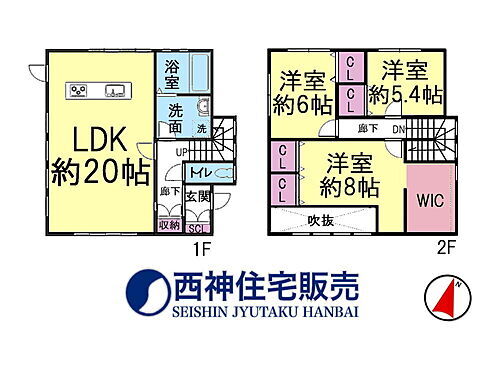  3LDK、土地面積239.62平米、建物面積100平米