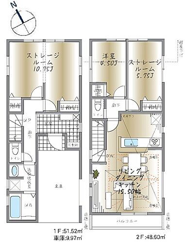 東京都府中市白糸台6丁目5-3 飛田給駅 新築一戸建て 物件詳細
