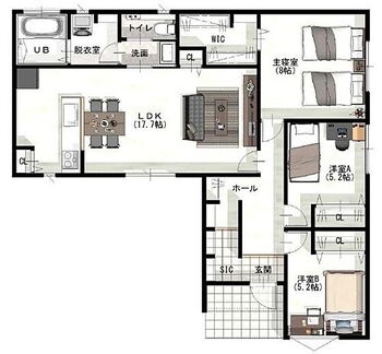 センチュリータウン二丈深江　Ｅ棟 3、190万円　延床面積89.43？（27.05坪）土地面積200.14？（60.54坪）