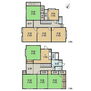 筑西市稲野辺　再生住宅 9K、土地面積248.43m2、建物面積182.71m2