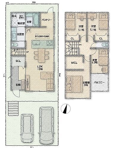 兵庫県神戸市北区広陵町5丁目 山の街駅 新築一戸建て 物件詳細