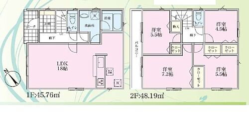 神奈川県横浜市旭区南希望が丘 5580万円 3LDK