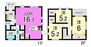 八幡西区藤原　中古戸建　光貞小・浅川中学校 【Floor plan~間取り~】各所に収納スペースを設けた3LDK♪