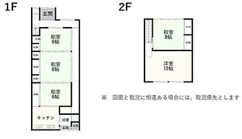 売中古戸建　静岡市清水区蒲原３丁目 部屋数が多く、収納もあります。