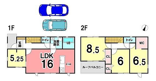 静岡県静岡市清水区高橋1丁目5-57付近 清水駅 新築一戸建て 物件詳細