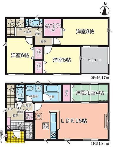 駿東郡清水町徳倉　２２期　５号棟　ＡＮ 効率的かつ暮らしのことをしっかり考えた間取りです