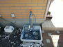 笠間市下郷３ＬＤＫ中古戸建 外水栓あり。エクステリア掃除も出来ます！