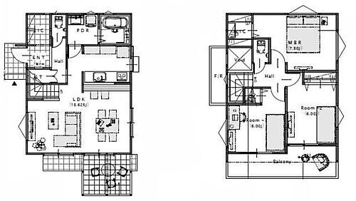 東京都福生市南田園１丁目 3580万円 3LDK