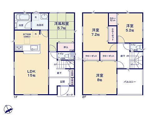 茨城県猿島郡境町宮本町 2390万円 4LDK