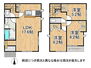 奈良市南京終町　新築一戸建て　２２－１期　２号棟 収納豊富なゆったり間取りです