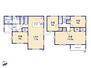 土浦市西根南３期 〜間取り変更も可能なプラン〜 ・2階14.5帖の洋室は間仕切りを造る事で2部屋に分ける事が可能。 ・ご家族の状況に応じて部屋の数を変更できるプランです。 