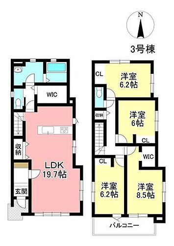 愛知県尾張旭市新居町寺田 4099万円 4LDK